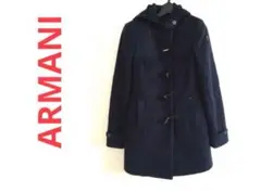 ARMANI アルマーニジーンズ　ダッフルコート　ネイビー