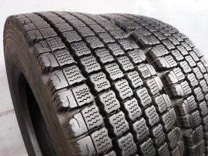 ★245/70R19.5,136/134J ブリヂストン W910 スタッドレス!!◇残溝9分山以上！ライトトラック用に!!直接引き取り大歓迎☆2本セット価格!!_A5