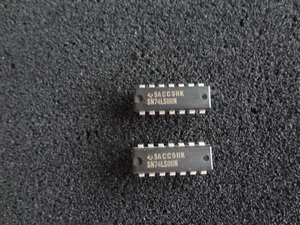 テキサス製　SN74LS00N(Quad 2-Input NAND Gate) ２個セット