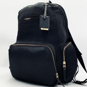 TUMI トゥミ VOYAGEUR カーソン メンズ ビジネスバッグ リュックサック ブリーフパック 本革 ナイロン A4+PC収納可 大容量 通勤 旅行 黒