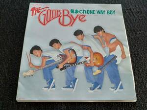 B3898【EP】ザ・グッバイ THE GOOD-BYE / 気まぐれONE　WAY　BOY / DANCE×3