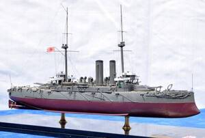 雅工房製1/500日本海軍戦艦「朝日」（１９０５年）専用ケース付