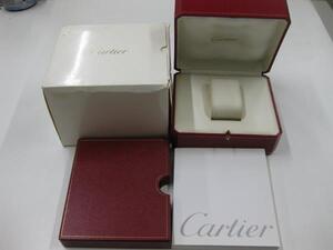 カルティエ Cartier 時計 空箱 紙ケース・内箱・ 箱・冊子オマケ CO1018印字