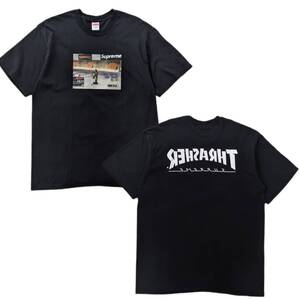 Supreme×Thrasher/シュプリーム×スラッシャー/Game Tee/ゲームTシャツ/両面ロゴ/SIZE L