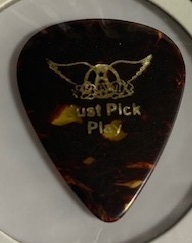 エアロスミス Aerosmith トム・ハミルトン 2001 Just Push Play Tour Tom Hamilton ギター ピック 送料無料 ジョーペリー 