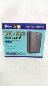 【H3913】 TP-Link WiFi ルーター 無線LAN WiFi6 AX1800 規格 1201 + 574Mbps WPA3 EasyMesh 対応 Archer AX23V 中古