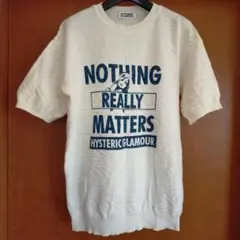 HYSTERIC GLAMOUR　NOTHING REALLY MATTERS