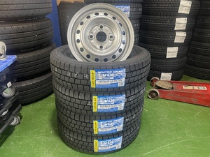 ダンロップLV01　145/80R12　80/78N新品スズキ純正スチールホイール４本セットダンロップ送料込即決39800円2024年製造 