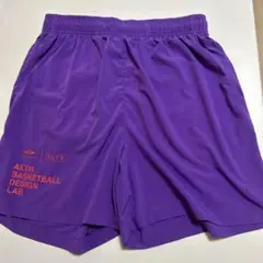 未使用AKTR BASKETBALL DESIGN LAB 紫ショーツ