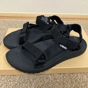 貴重90s 未使用デッドストック teva hurricane.S/N 6407 water proof hiking テバ ハリケーン ブラック 黒 brack jp25 us8 uk6.5 EU39