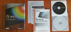 Roland R-MIX Audio Processing Software Win/Mac