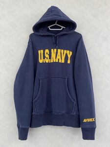 AVIREX U.S.NAVY パーカー サイズM アビレックス アメリカ海軍 United States Navy 