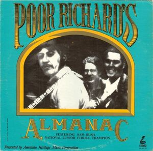 米LP Poor Richards Almanac Poor Richards Almanac AH40125 American Heritage Music Corporation /00260