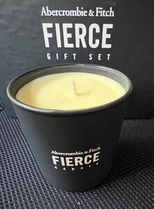 【送料無料】Abercrombie＆Fitch＊アバクロ★Fierce フィアース キャンドル 198g 芳香剤 ルームフレグランス 新品 1