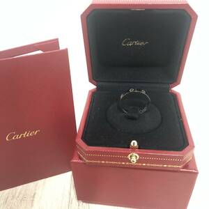 箱付き★【Cartier 】カルティエ ★指輪 リング 20号 シルバー メンズ ラブリング AU750 18金 プラチナ アクセサリー ジュエリー ring 08