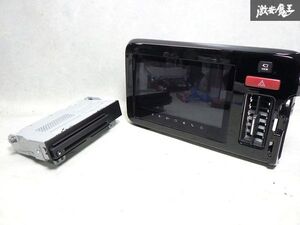 美品！保証付 スズキ純正 MK94S スペーシア カーナビゲーション カーナビ DVDユニット オーディオパネル 3A110-53U01 3A510-72T00 MK54