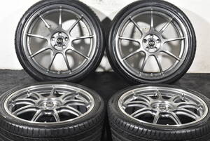 ☆ENKEI Racing RSM9 19インチ☆PCD100 7.5J +48☆ハンコック ベンタスV12evo2☆225/40R19☆スバル BM BR BP レガシィ アウトバック☆