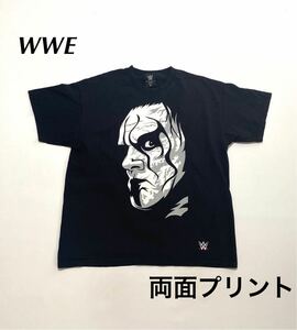 【US輸入品】2000年代製 WWE スティング スコーピオン 両面プリントTシャツ デスドロップ プロレス 古着卸 まとめ 大量出品中