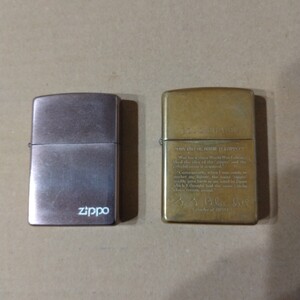 ZIPPO ジッポー2個セット　1998 2001 中古品