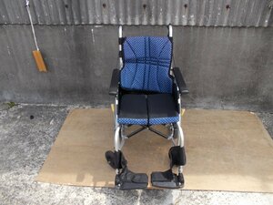 TS-24-0524-04　　日進医療器介助式車椅子ウルトラ　NAH-U1