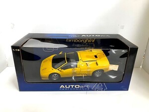 ☆AUTOart オートアート 1/18 ランボルギーニ ディアブロ イエロー ミニカー☆