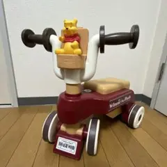 くまのプーさん おしゃべりウォーカーライダー 手押し車 キックバイク キッズ