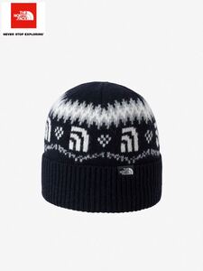 Half Dome Nordic Wool Beanie ザノースフェイス ハーフドーム ノルディック ウール ビーニー／ニットキャップ ネイビー／紺 NN42432-AN／F