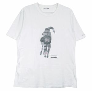 visvim ビズビム A PEACE OF ANIMALS TOMO PAINTING AND DYEING ART TEE ピース オブ アニマルズ トモ ペインティング アンド Tシャツ