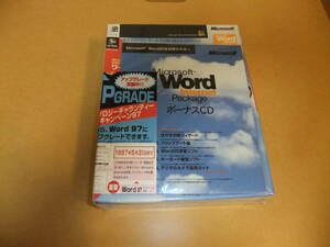 Microsoft マイクロソフト Windows95 Word ワードパッケージ CD版 新品 動作未確認 現状品 お宝 蔵出し 企業戦士 ビル・ゲイツ Bill Gates