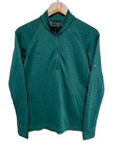 MAMMUT マムート PERFORMANCE Thermal Zip long Sleeve Men asia Sサイズ★グリーン系 長袖 ハーフジップ シャツ プリマロフト アウトドア