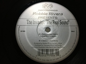 ROBBIE RIVERA THE INVADER 12inch ロビー リベラ