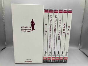 中だけ未開封 【1円スタート】 DVD チャップリン・コレクション・ボックス1 (限定版) 「街の灯」 「黄金狂時代」 「キッド／一日の行楽」他