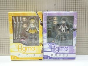 #k33【梱80】figma 巴マミ 暁美ほむら まどかマギカ 2点セット