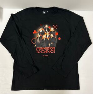 BTS Permission to dance 長袖 Tシャツ XLサイズ