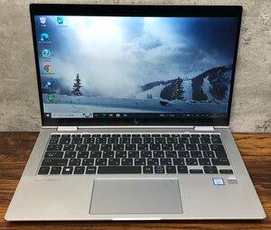 1円～ ●HP EliteBook x360 1030 G3 / Core i5 8250U (1.60GHz) / メモリ 8GB / NVMe SSD 256GB / 13.3型 フルHD (1920×1080) / Win10 Pro