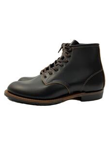 RED WING◆レースアップブーツ/UK9.5/BLK/レザー/9060