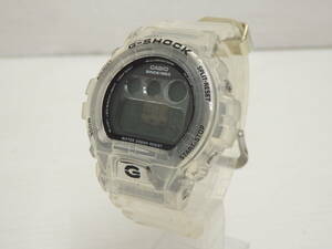 za72) CASIO G-SHOCK DW-6940RX-7JR カシオ ジーショック 40周年 限定モデル スケルトン クリア デジタル文字盤 腕時計 クオーツ