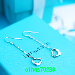 ♪即決♪新品　未使用 TIFFANY &Co. ティファニーオープンハートティアドロップピアス