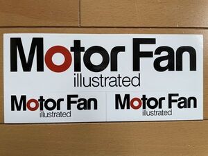 ＜CA＞モーターファン イラストレーテッド 年間購読限定　Motor Fan illustrated　ステッカー