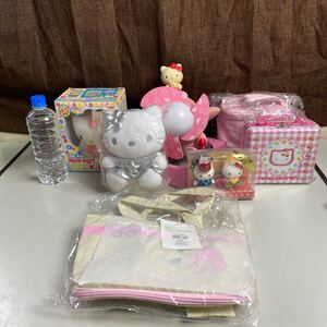 ハローキティ ぬいぐるみ グッズ　扇風機　マイメロバッグ