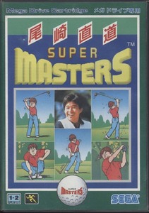 ★中古★メガドライブ★箱説付【尾崎直道　スーパーマスターズ】★A