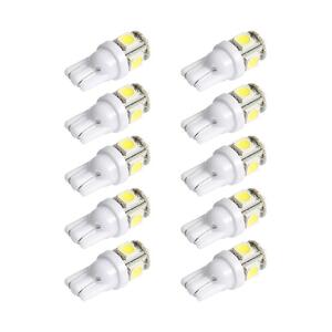 ★ T10 ウェッジバルブ 3チップ5SMD5050 ホワイト 10個セット (2)