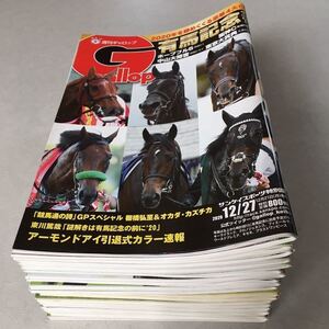 競馬雑誌 週刊ギャロップ Gallop 19冊 G1 有馬記念 ジャパンカップ マイルCS エリザベス女王杯 天皇賞 安田記念 桜花賞 藤田菜七子 JRA