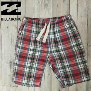 ☆BILLABONG ビラボン☆チェック ハーフパンツ ショート ショーツ Size（M) S1185