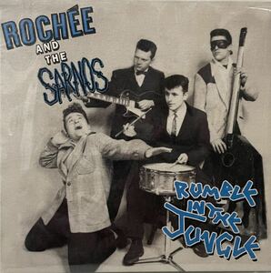 未開封新品再発独盤7＂Rochee And The Sarnos『Rumble In The Jungle』Crazy Love Records CLEP64440ネオロカサイコビリー