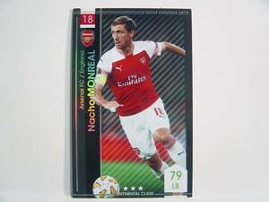 WCCF FOOTISTA 2019 ナチョ・モンレアル　Nacho Monreal 1986　Arsenal FC 18-19　ST-R