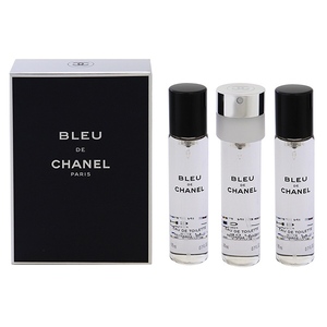 ブルー ドゥ シャネル EDT ツイスト (セット) (レフィル) 20ml×3 香水 フレグランス BLEU DE CHANEL 3 TRAVEL REFILLS 新品 未使用