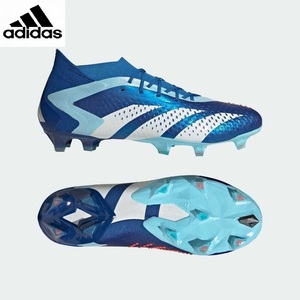 ・スピード発送 adidas PREDATOR ACCURACY.1 FG サッカースパイク GZ0038(ブライトロイヤル/フットウェアホワイト/ブリスブルー)２６．０CM