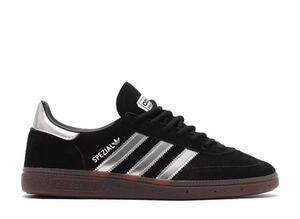 adidas Originals Handball Spezial "Core Black/Silver Metallic/Gum5" 25.5cm JP5356