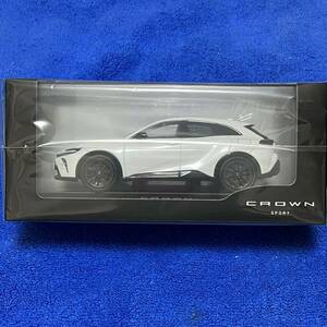 ★同梱歓迎！★新品未開封 新型 トヨタ クラウンスポーツ PHEV 1/30 ミニカー カラーサンプル プレシャスホワイトパール 090 モノトーン